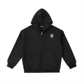 Essential Heavyweight Pocket Hoodie (crest zip up)