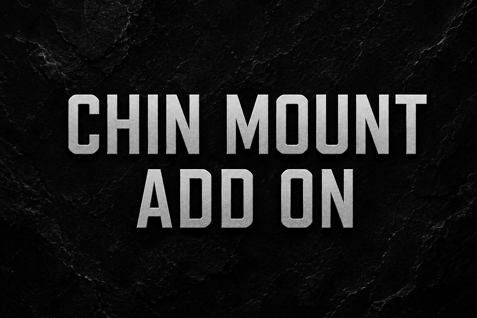 Gopro Chin mount add on
