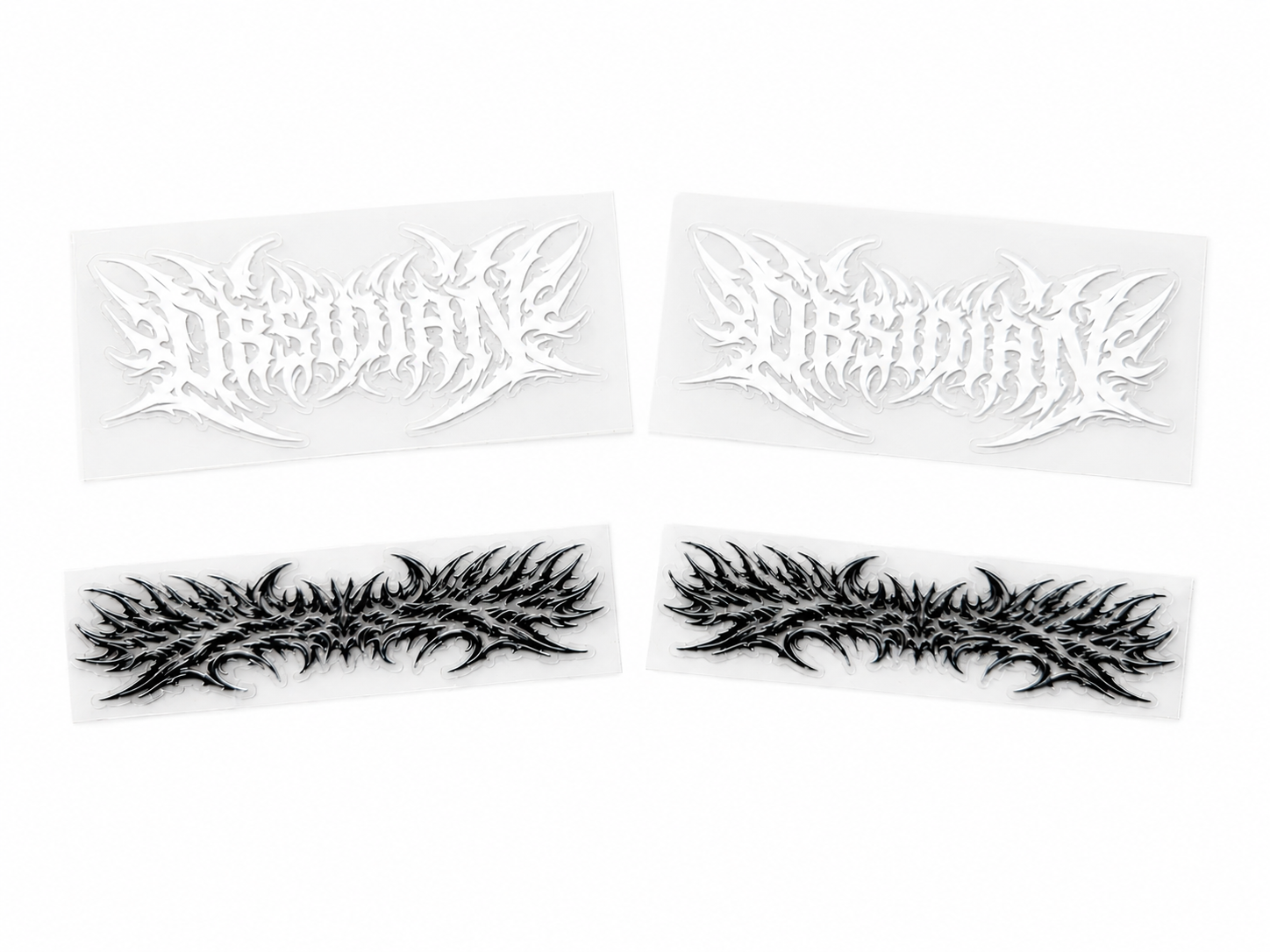 4 pack of stickers
